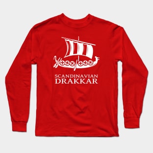 Vikings Drakkar Skandinavian Long Sleeve T-Shirt